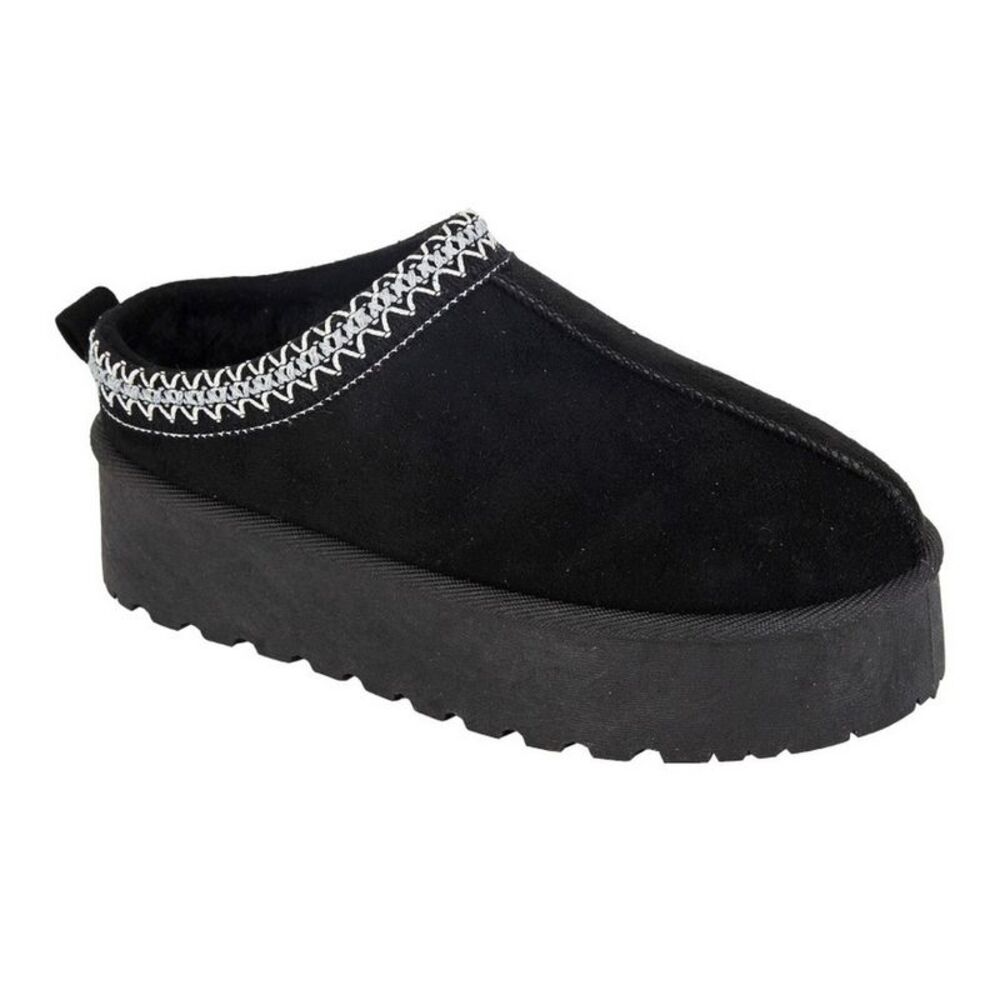 Cipriata Womens/Ladies Danilla Braided Cuff Mules / Black